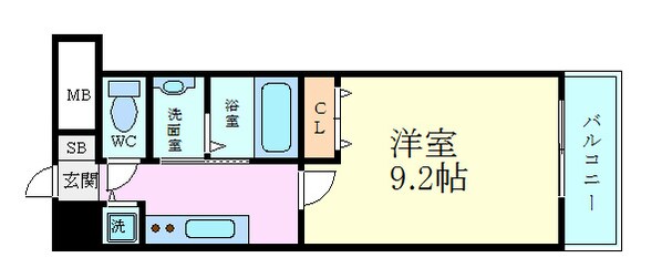 グラビスコート加古町の物件間取画像